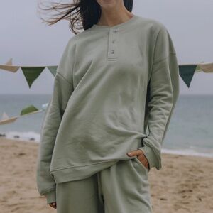 Daily Drills Green Henley New